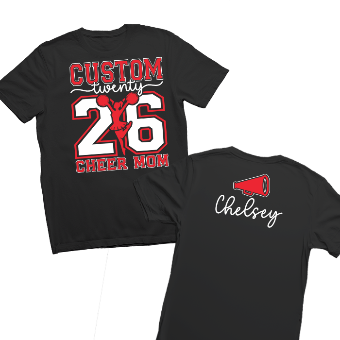 Custom Cheer Mom Shirt
