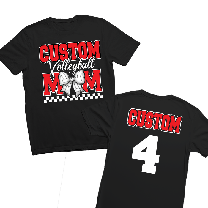 Custom Volleyball Mom Shirt
