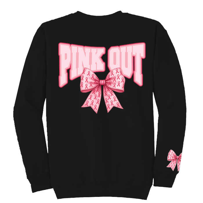 Pink Out Breast Cancer Awareness Sweatshirt