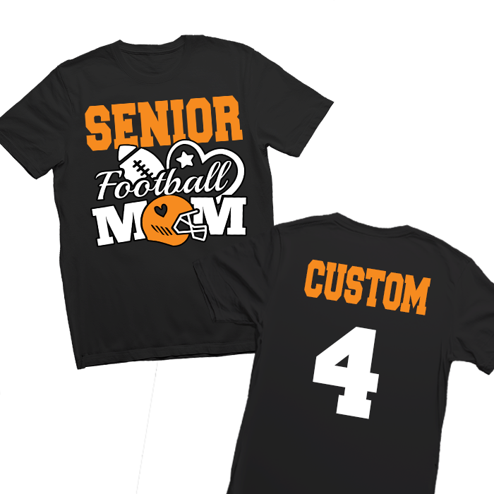 Custom Senior Football Mom Shirt