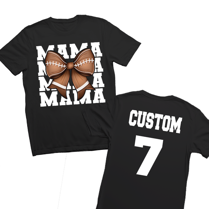 Custom Football Mama Shirt