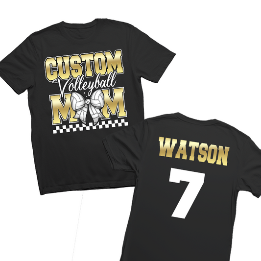 Custom Volleyball Mom Shirt