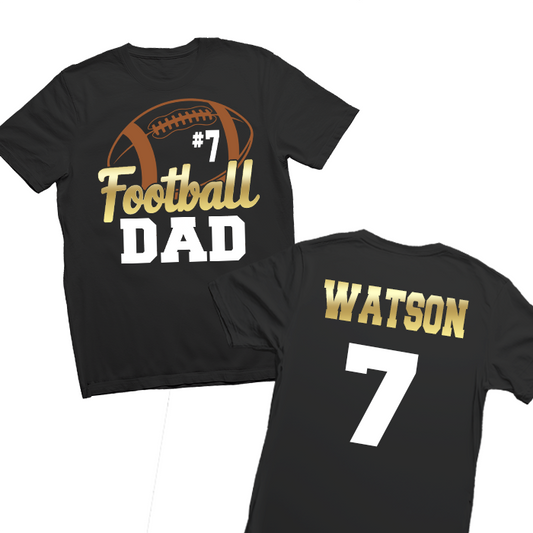 Custom Football Dad Shirt