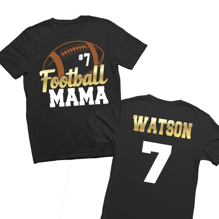 Custom Football Mama Shirt