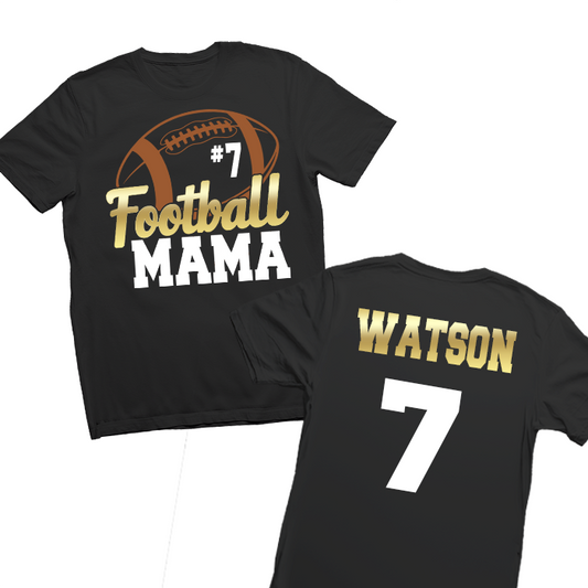 Custom Football Mama Shirt
