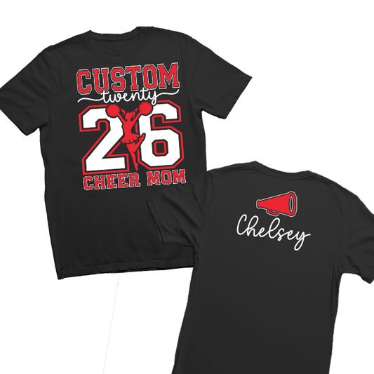 Custom Cheer Mom Shirt