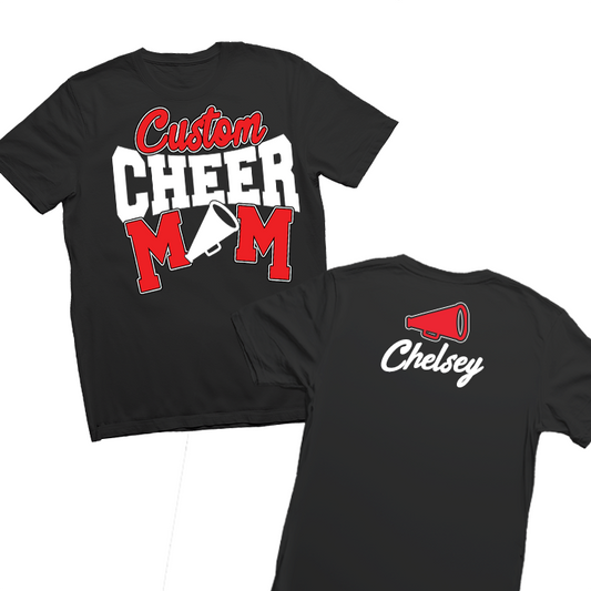 Custom Cheer Mom Shirt