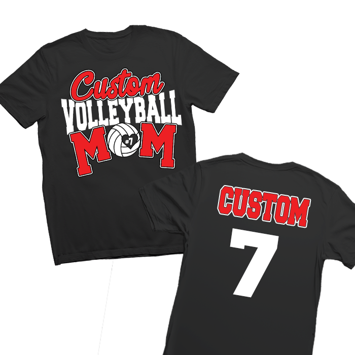 Custom Volleyball Mom Shirt