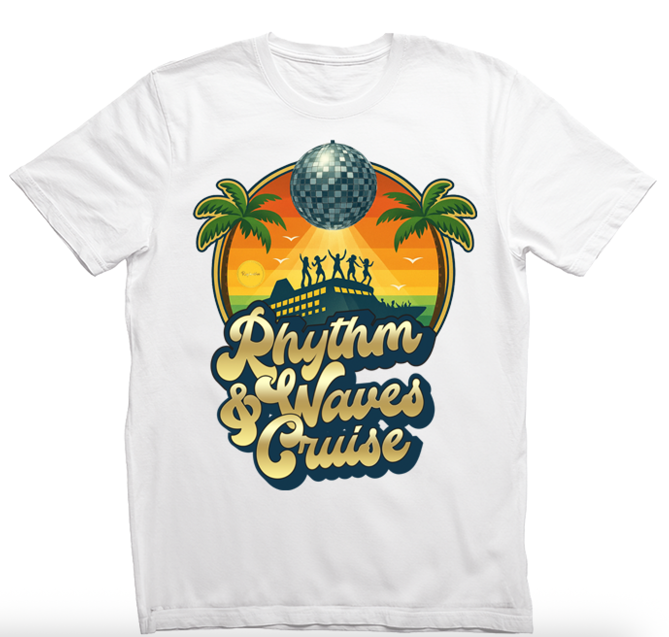 Rhythm and Waves Cruise Shirts