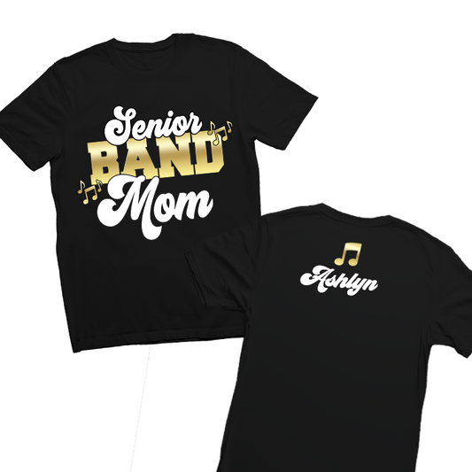 Custom Senior Band Mom Shirt