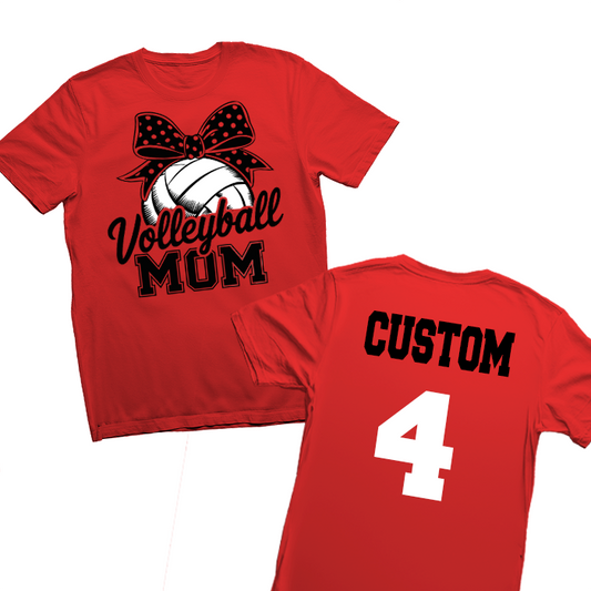 Custom Volleyball Mom Shirt