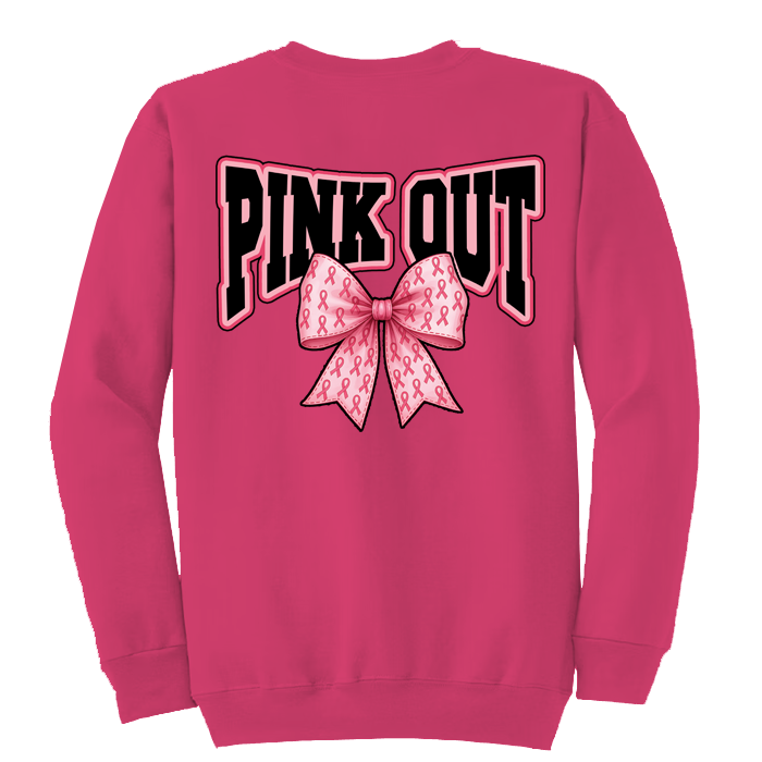 Pink Out Breast Cancer Awareness Sweatshirt