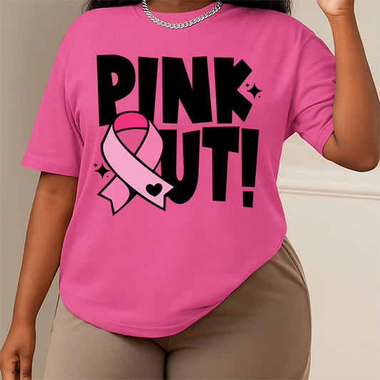 Pink Out Breast Cancer Awareness Shirt