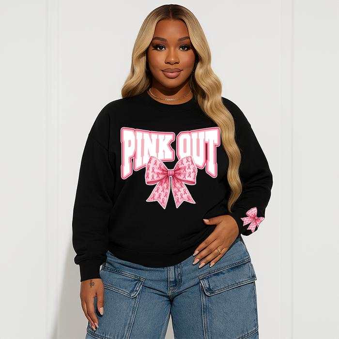 Breast Cancer Awareness Pink Out Sweatshirt