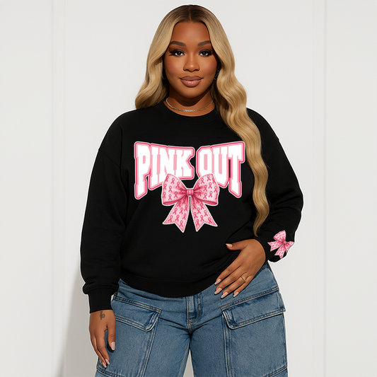 Breast Cancer Awareness Pink Out Sweatshirt